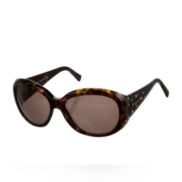 2 Item Bundle - Versace Pumps - sz 7.5 - Black - Salvatore Ferragamo Sunglasses - Picture 15 of 15